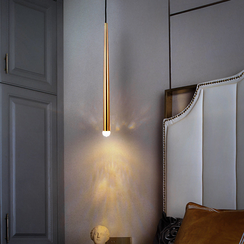 Gold Crystal Led Wall Sconce With Metal Shade - Nordic Living Room Lighting