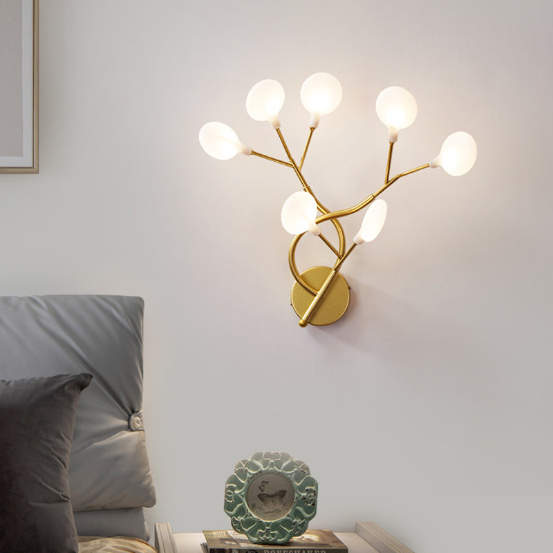 Glowing Acrylic Led Wall Light For Modern Bedside Lighting