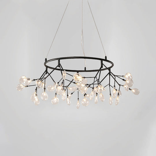 Modern Metal LED Dining Room Chandelier - Elegant Hanging Pendant Light