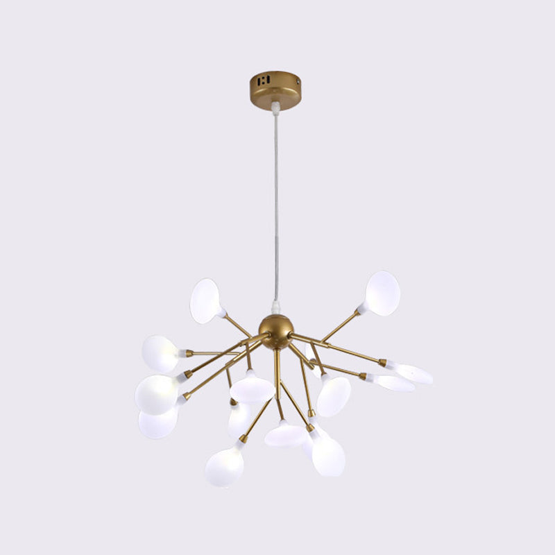 Contemporary Led Acrylic Chandelier Pendant Light For Living Room
