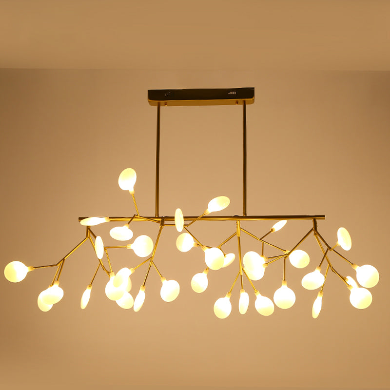 Contemporary Heracleum Island Pendant Light For Modern Dining Rooms