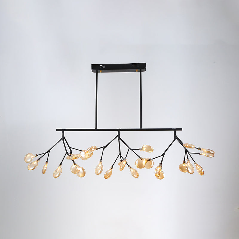 Contemporary Heracleum Island Pendant Light For Modern Dining Rooms
