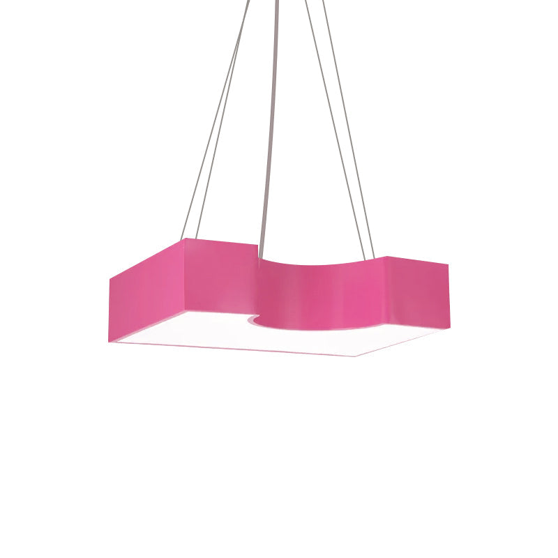 Bright-Colored Led Acrylic Pendant Light - Ideal For Classrooms!
