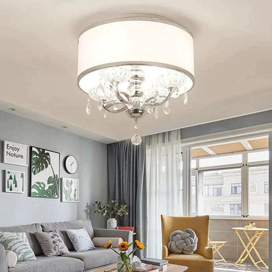 Luxury Crystal Living Room Hotel Chandelier Led Ceiling Lamp