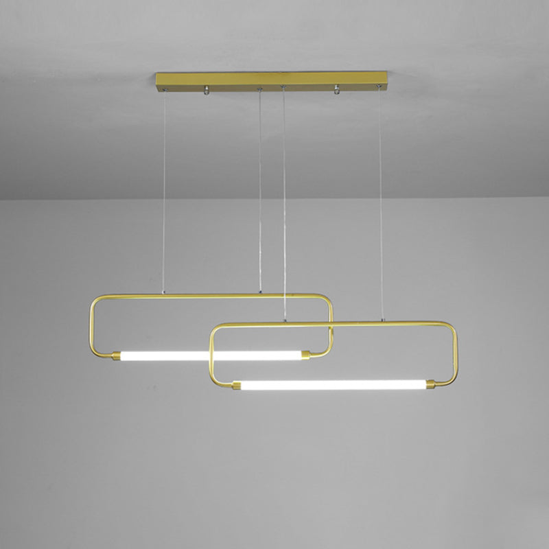 Minimalist Geometric Led Dining Room Pendant Light