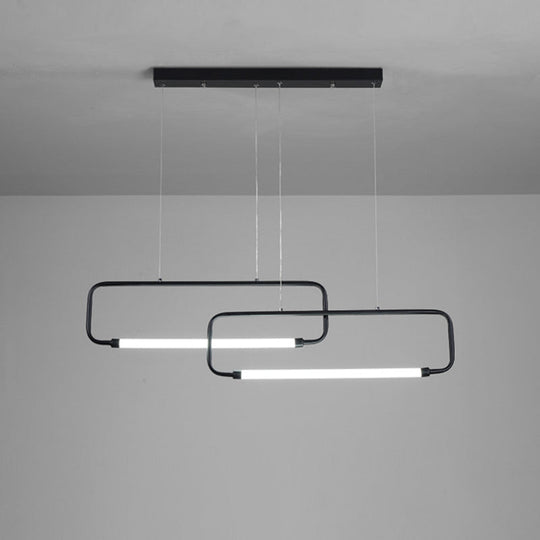 Minimalist Geometric Led Dining Room Pendant Light