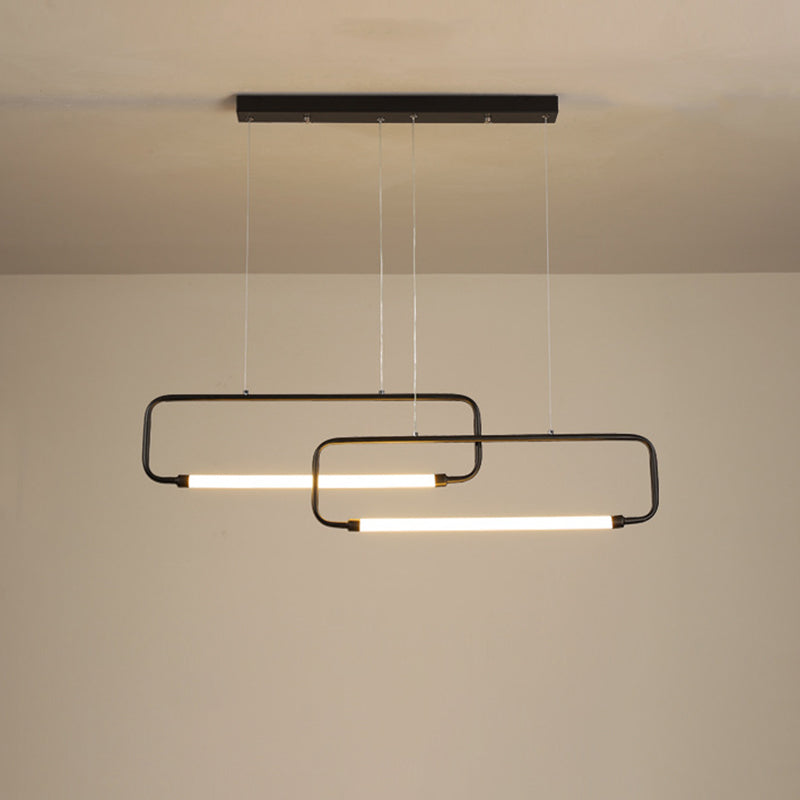 Minimalist Geometric Led Dining Room Pendant Light