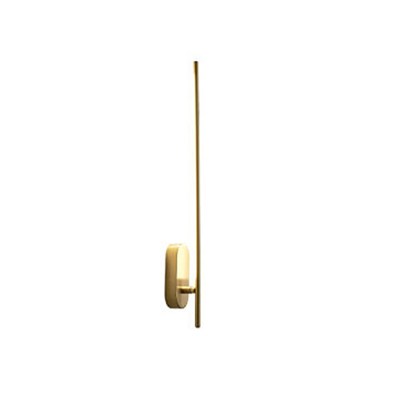 Contemporary Gold Led Wall Mounted Sconce Lamp For Living Room