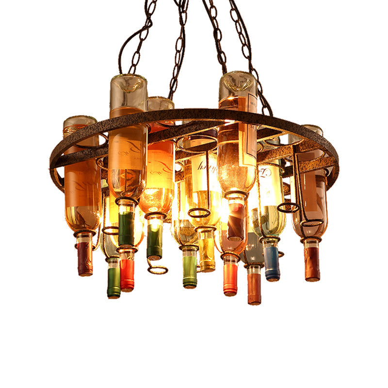 Industrial Rustic Metal Pendant Light Kit - 1/2/3 Lights Hanging Fixture For Dining Room