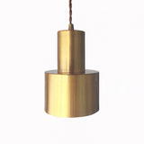 Gold Grenade Pendant Ceiling Light - Minimalist Metallic Suspension Lighting For Living Room