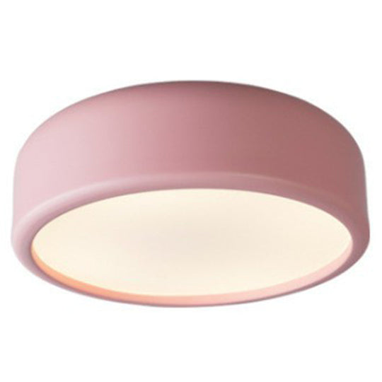 Minimalistic Single Hanging Pendant Light - Round Shade Acrylic Ceiling For Living Room