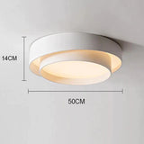 Nordic Modern Round White Ceiling Lamp