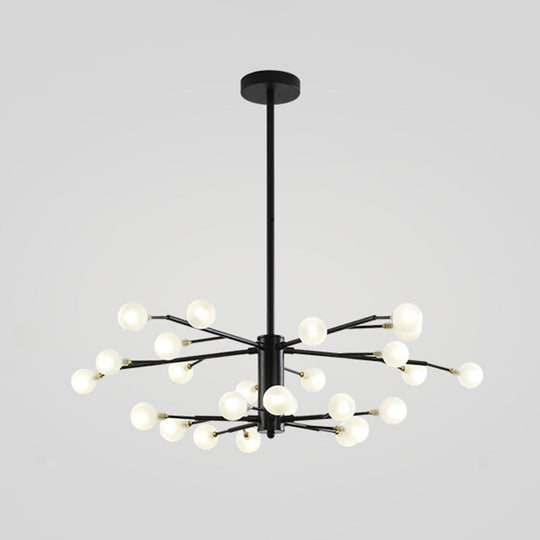 Modern Nordic LED Branch Chandelier - Stylish Living Room Suspension Light