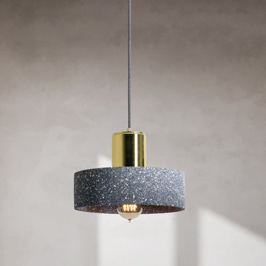 Nordic Style Geometric Ceiling Light for Restaurants - 1-Light Hanging Lamp