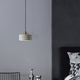 Minimalistic Geometric Terrazzo Pendant Light - Dining Room Ceiling Suspension Lighting