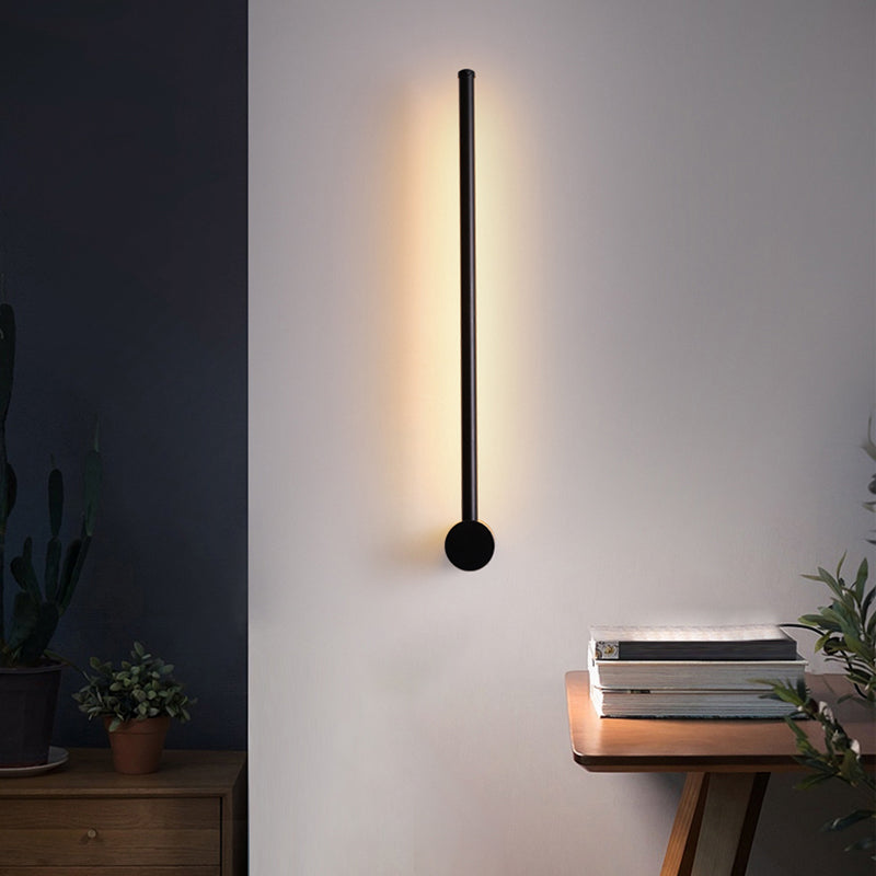 Modern Led Wall Mount Light - Stick Shape Acrylic Design For Living Room