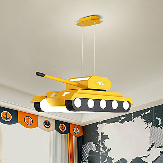 Tank Led Suspension Nursery Chandelier Modern Acrylic Lighting Fixture