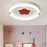 Lovely Creative Flower Room Led Ceiling Lamp