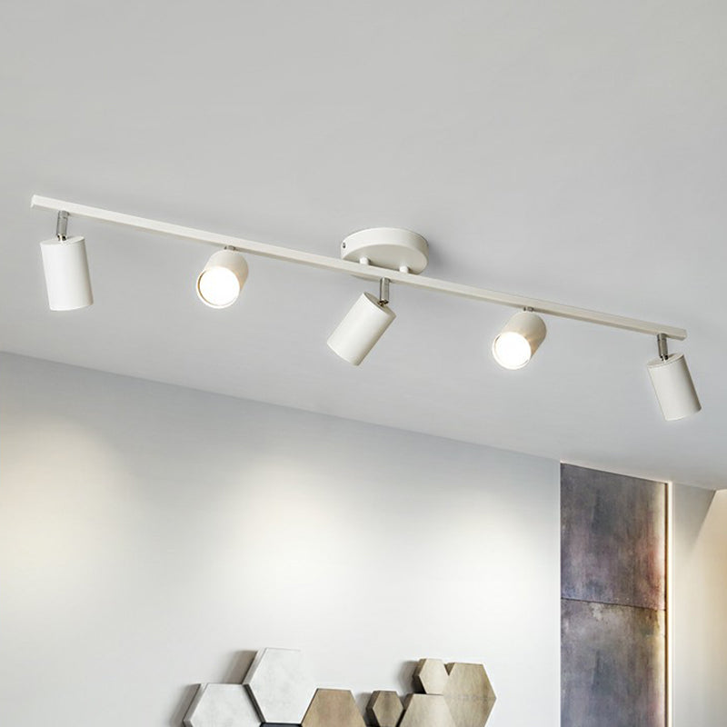 Modern Metal Tube Track Lamp - Ceiling Spotlight For Clothing Store