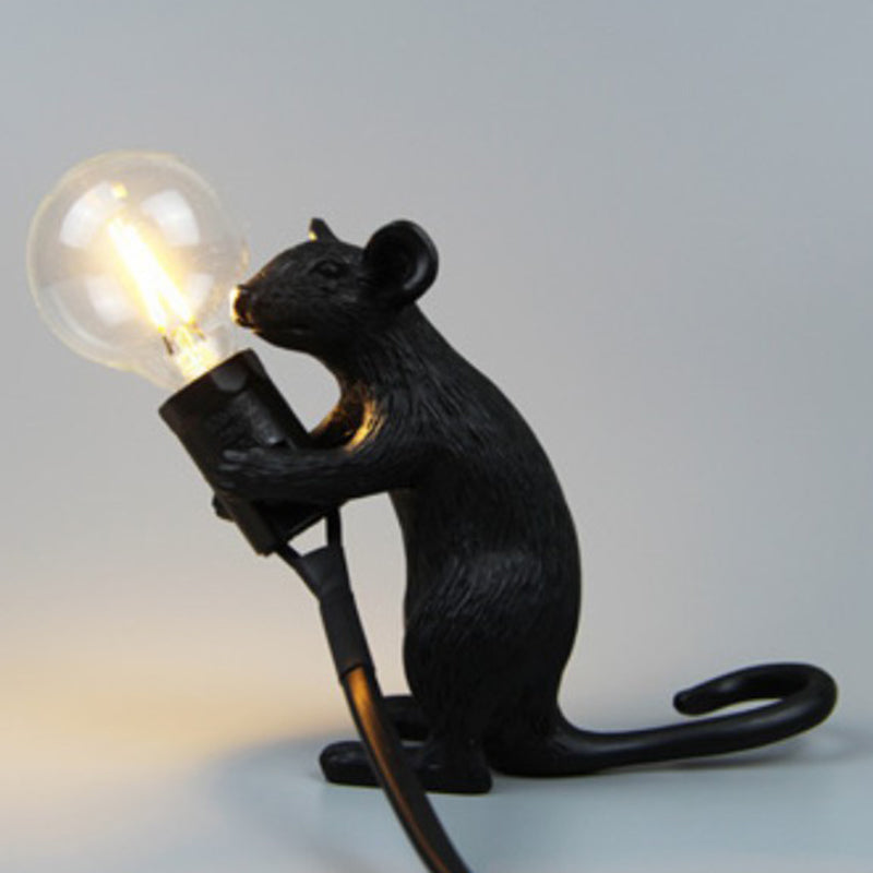 Kids Night Stand Lamp - Mini Mouse Shaped Table Light (Resin) With 1 Head Novelty Bedroom Lighting