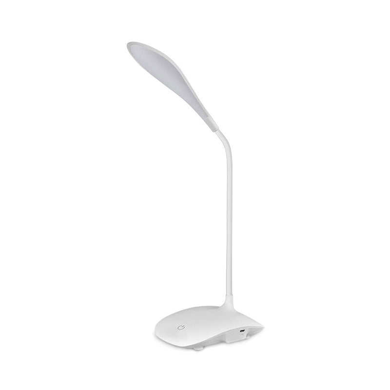 Simple Style Led Desk Lamp - Touch Sensitive 3 Gear Plastic Ideal For Study Or Bedside