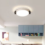 Nordic Acrylic Ceiling Lamp With Headphone Design For Dorm Room