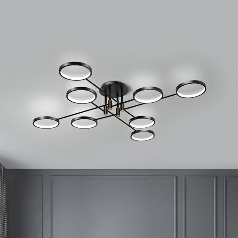 Simplicity Led Ceiling Lamp Modern Living Room Light Fixture