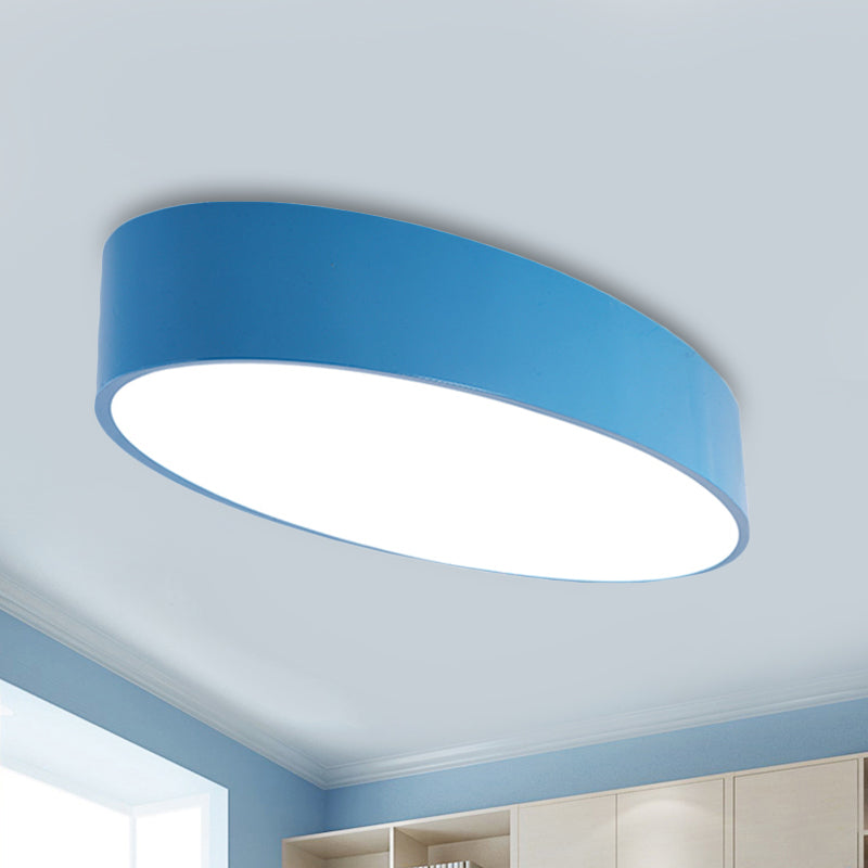 Modern Acrylic Led Flush Mount Ceiling Lamp For Kids Bedroom