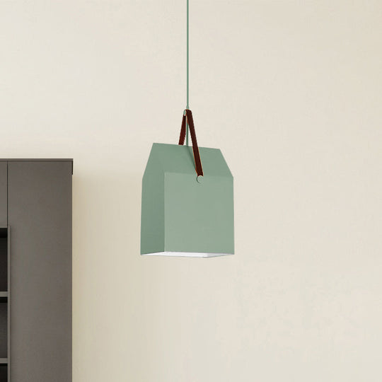Nordic Style Metal Pendant Light - Perfect For Dining Room Or Restaurant Décor Green / C
