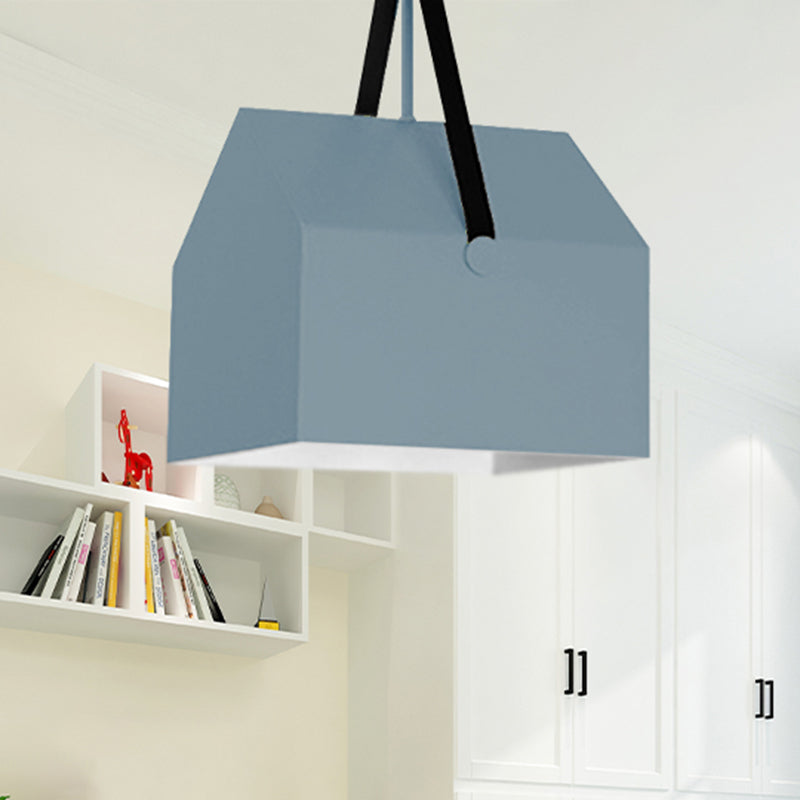 Nordic Style Metal Pendant Light - Perfect For Dining Room Or Restaurant Décor Blue / D