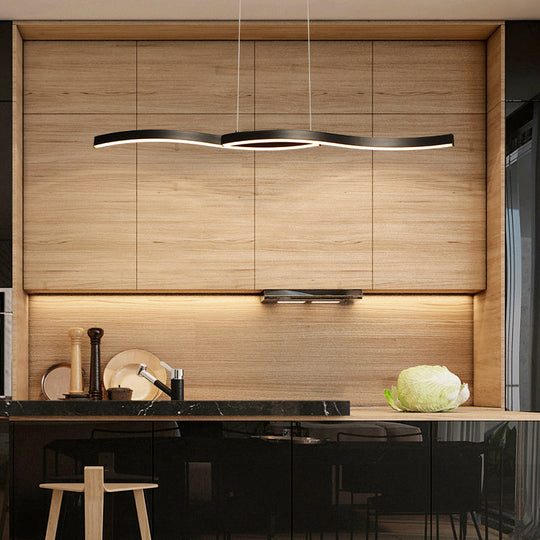 Nahiya - Modern LED Hanging Light Fixture for Dining Room