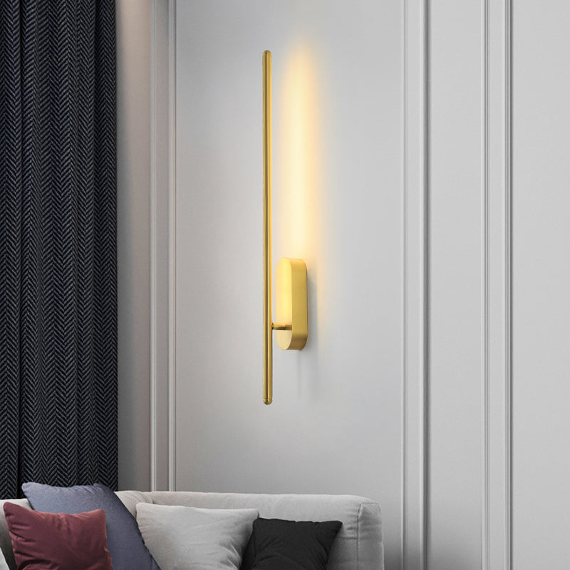 Nordic Style Rotatable Led Wall Lamp For Living Room - Modern Aluminum Light Fixture