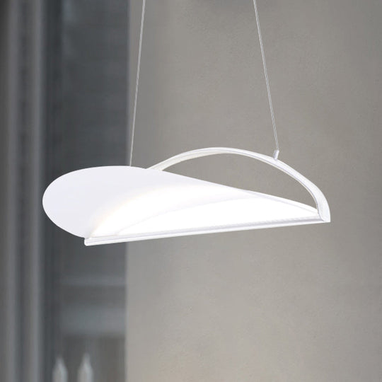 Ludovica - Modern Grey/White Ultra Thin Ceiling Light Fixture Minimalist Led Acrylic Pendant Lamp