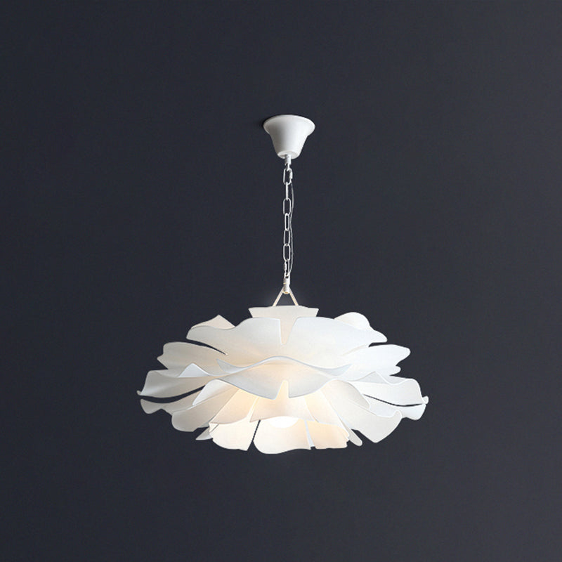 Minimalist Acrylic Flower Pendant Lighting: 2-Light Ceiling Fixture for Living Room