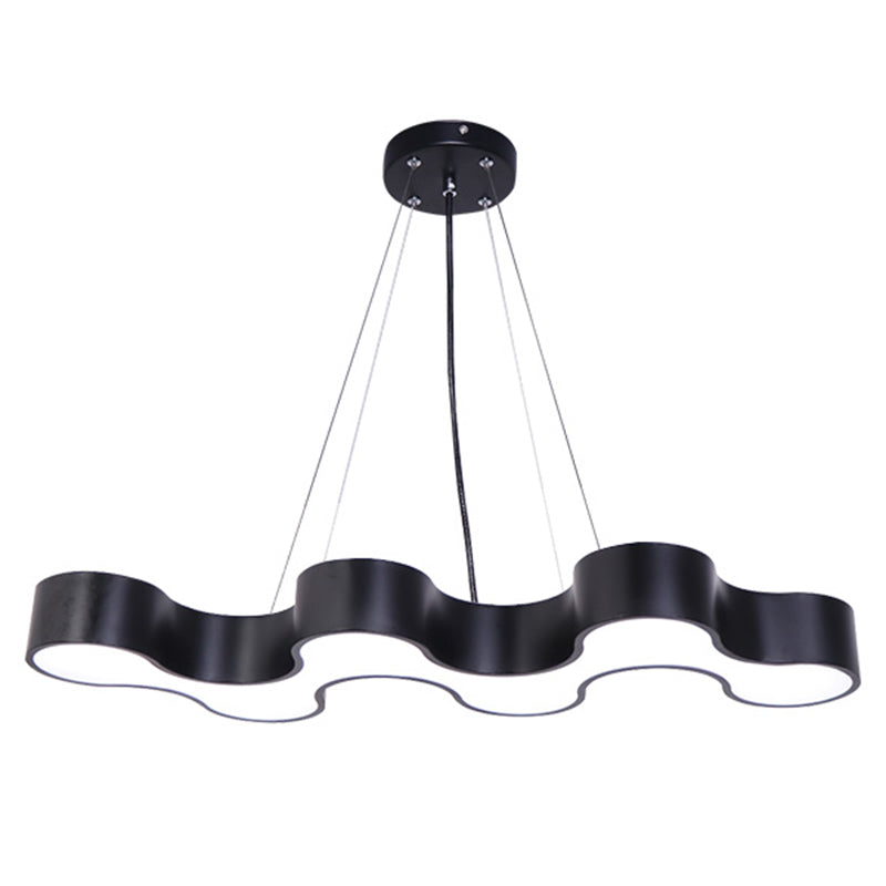 Irregular Shape Pendant Ceiling Light: Modern Acrylic LED Fixture for Office Lighting