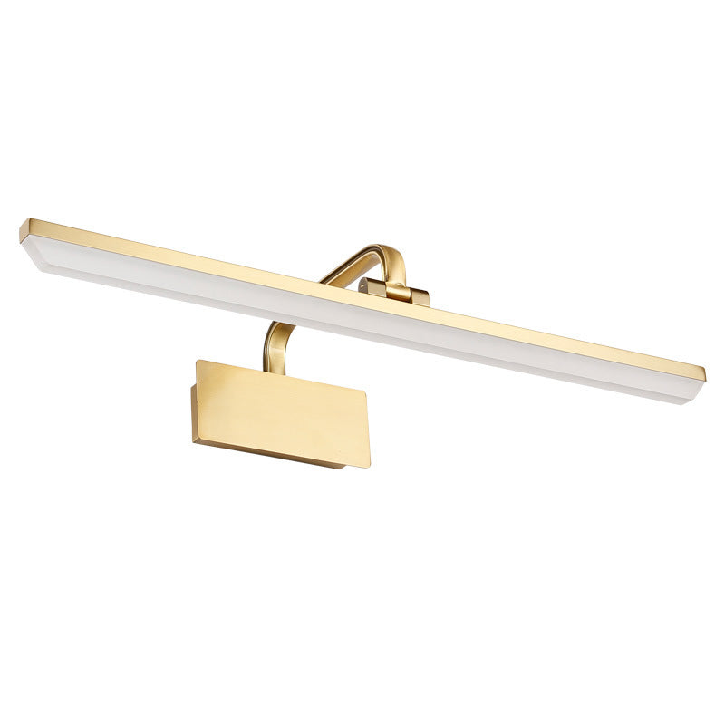 Modern Led Vanity Lamp With Acrylic Swivel And Bar Design For Bath