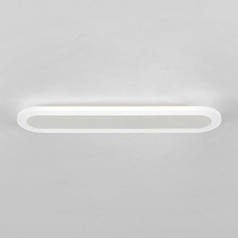 Nordic Style Acrylic Bar Led Wall Sconce For Corridor Lighting White / 16 Warm