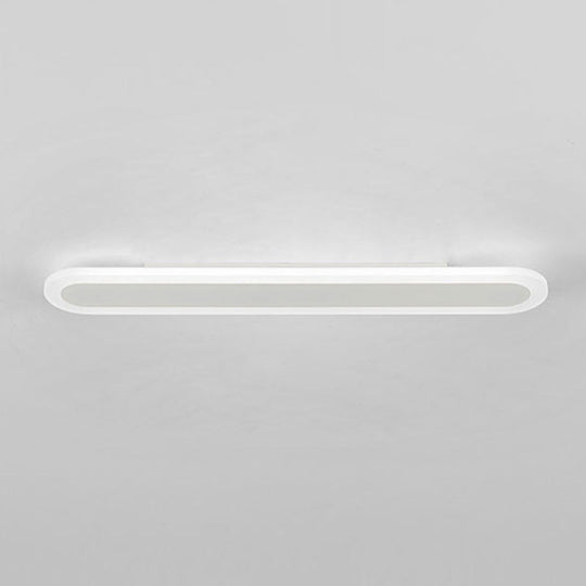 Nordic Style Acrylic Bar Led Wall Sconce For Corridor Lighting White / 23.5