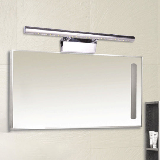 Stylish LED Stainless Steel Bathroom Vanity Wall Sconce LunaDesignStudios