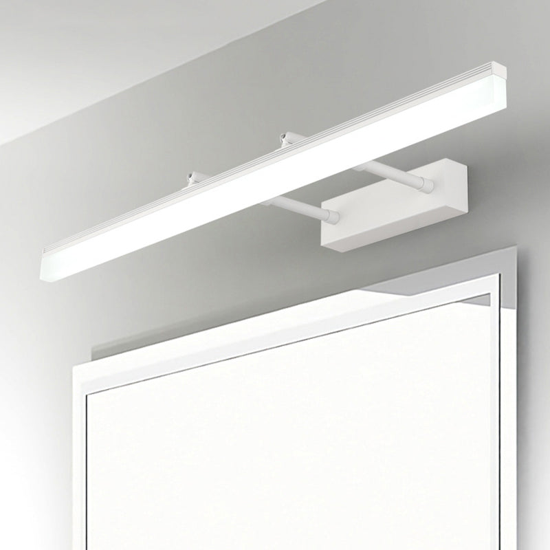 Sleek Led Mirror Light: Extendable & Wall-Mounted Ideal For Bathrooms