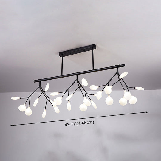 Modern Acrylic Firefly Island Pendant Ceiling Lights For Dining Room 27