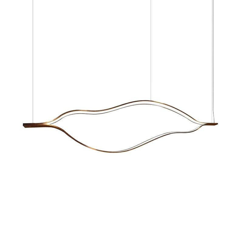 Waving Chandelier Pendant Light For Modern Living Room Décor