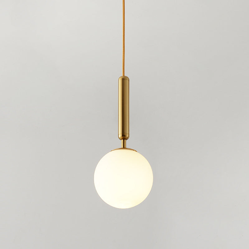 Contemporary Glass Pendant Light for Lounge