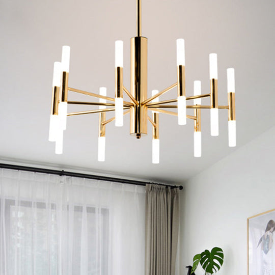 Modern 20-Light Acrylic Ceiling Lamp For Dining Room Or Kitchen Island