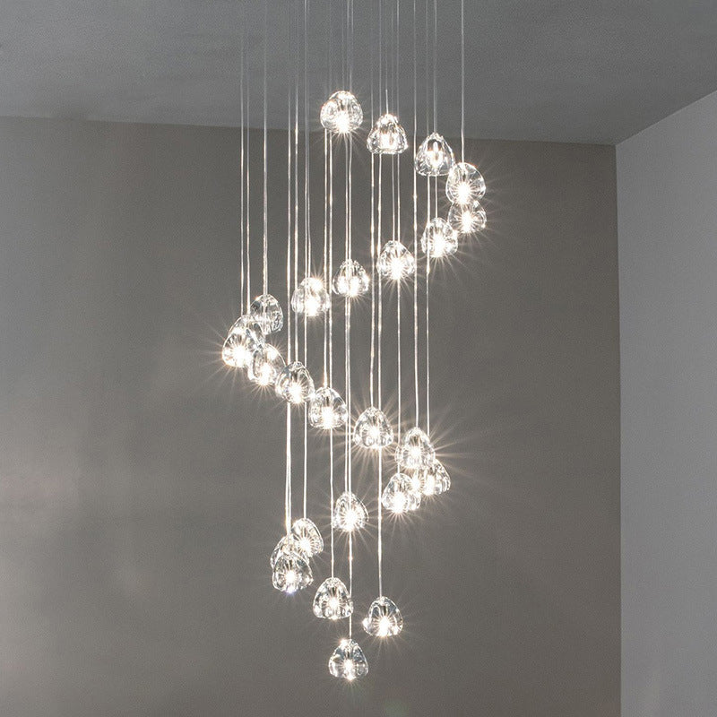 Bubble Glass Mini Pendant Light - Modern Nordic Design, LED Round ...
