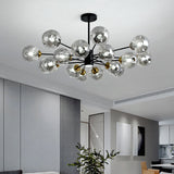 Modern Glass Bubble Chandelier Pendant Lights For Bedroom