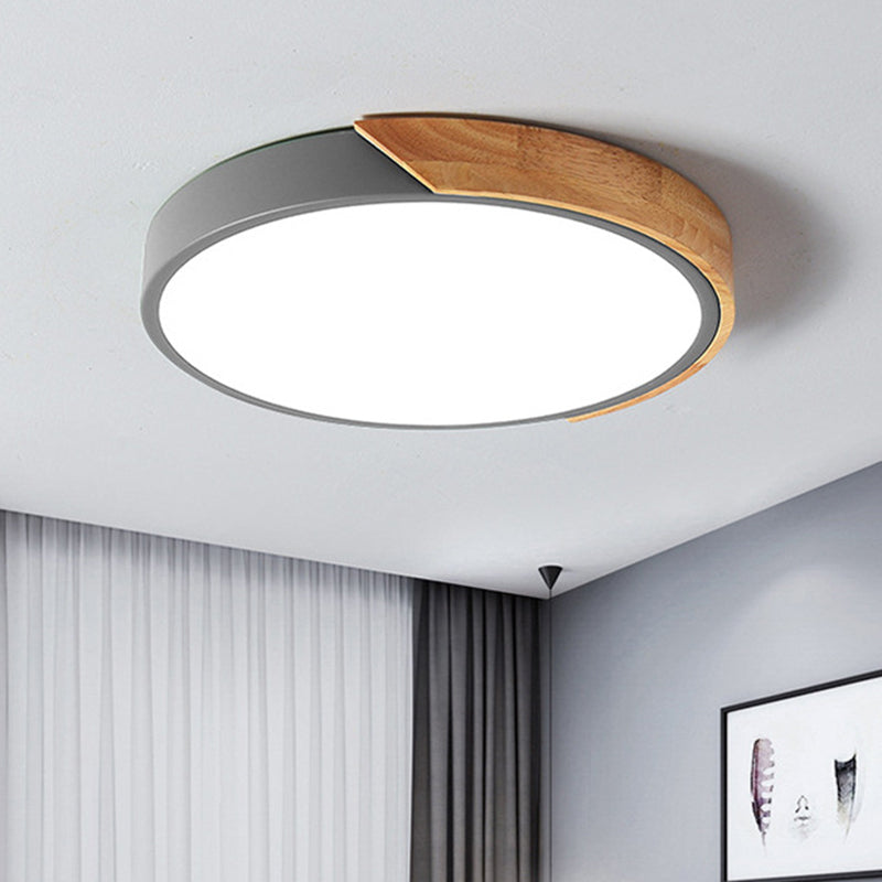 Modern Round Flush Mount Ceiling Light Fixtures For Bedrooms