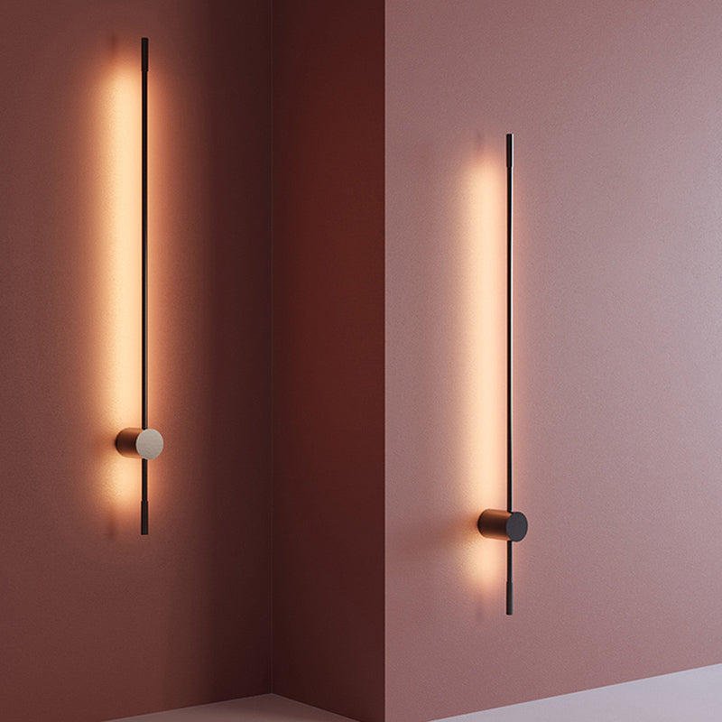 Led Metal Wall Sconce - Modern Minimalist Indoor Lighting