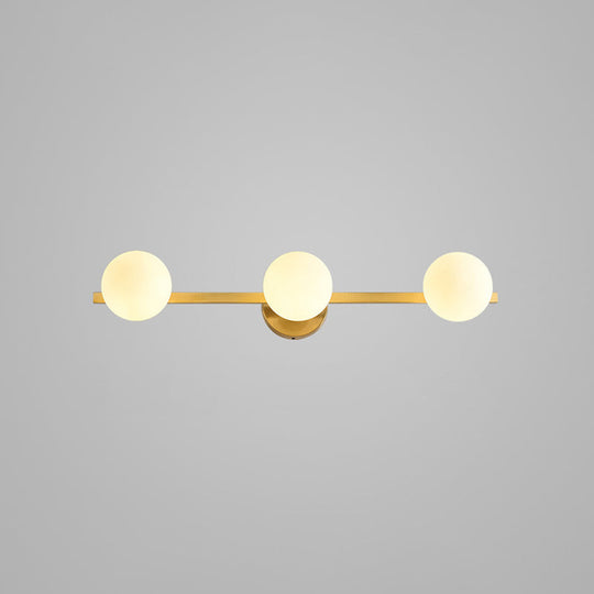 Customized Led Metal Vanity Lights For Modern Bathroom Décor 3 / Gold