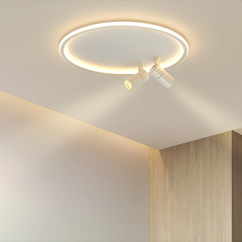 Modern Led Ceiling Light With Nordic Acrylic Design - Perfect For Study Rooms
